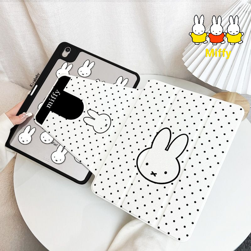 Fire Tablet Accessories - Чехол для планшета Kawaii Miffy с