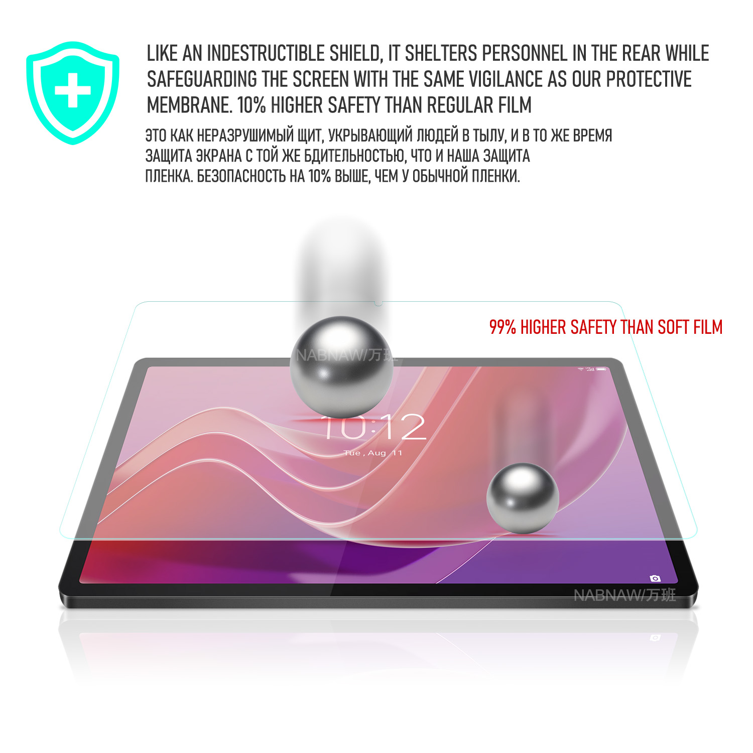 2 шт., защитная пленка HD с за – обзор и цена Lenovo Tablet M11 Accessories