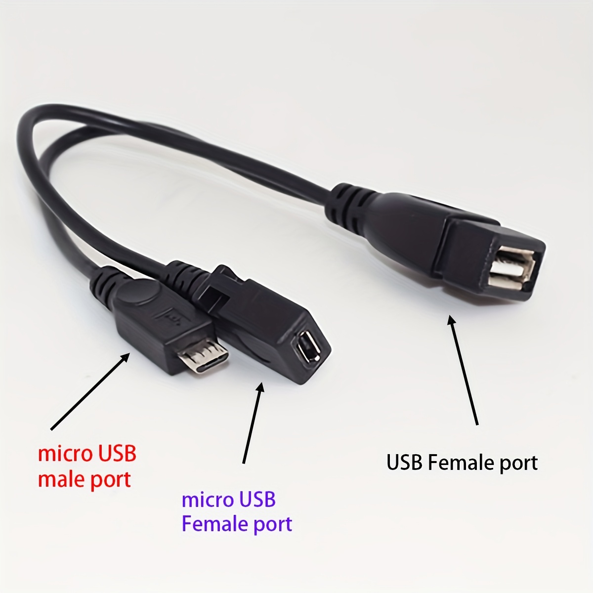 Адаптер-сплиттер 2-в-1 OTG USB – обзор и цена Fire Tablet Accessories