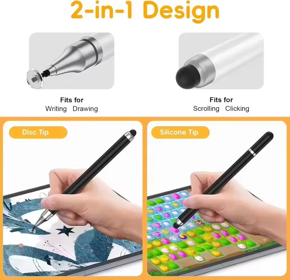Универсальный стилус 2 в 1 для – обзор и цена Tablet Pc Accessories